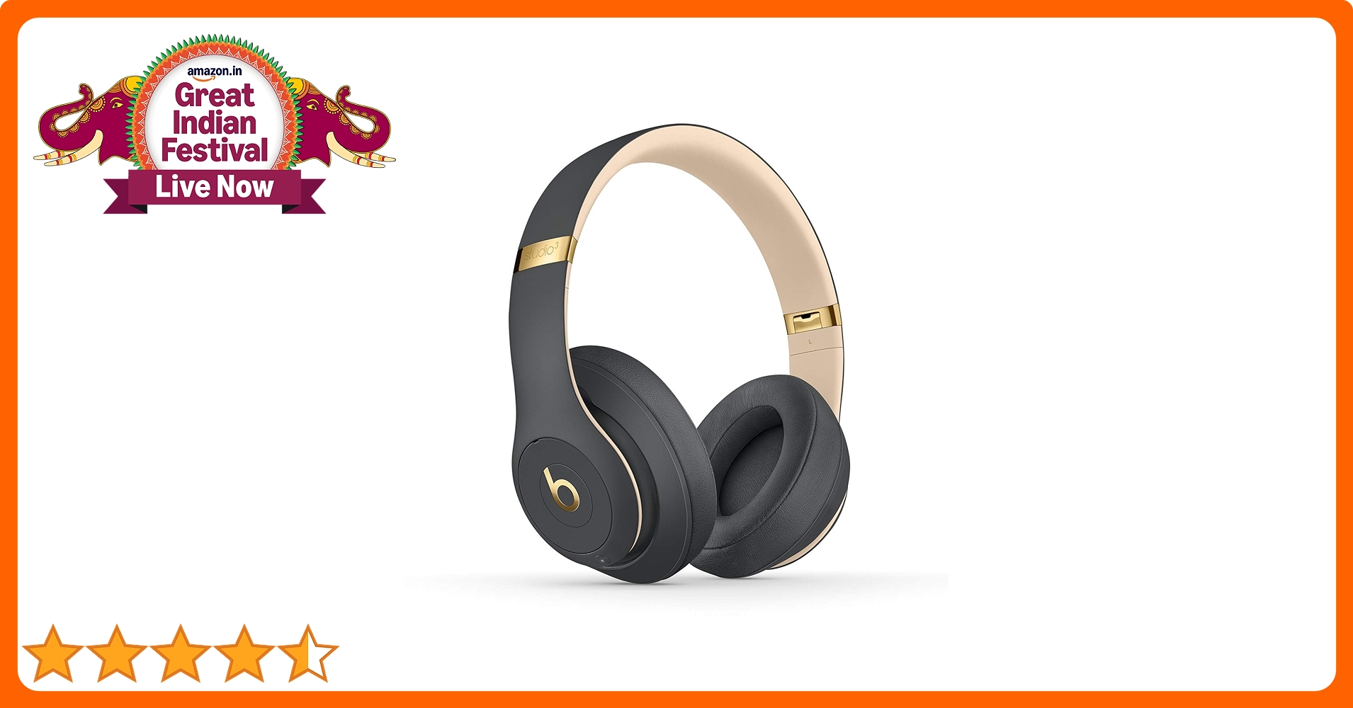 chopper_ok　Beats Studio3 Wireless Beats Studio Pro Wireless Headphones – Black - Apple (IN)